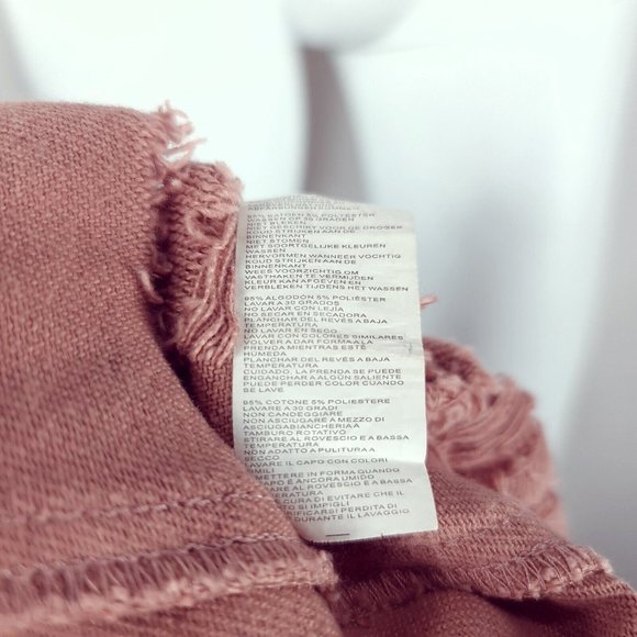 Boohoo Blush Long Sleeve Jacket UK 10 Button Pockets Cotton Blend - Picture 5 of 5